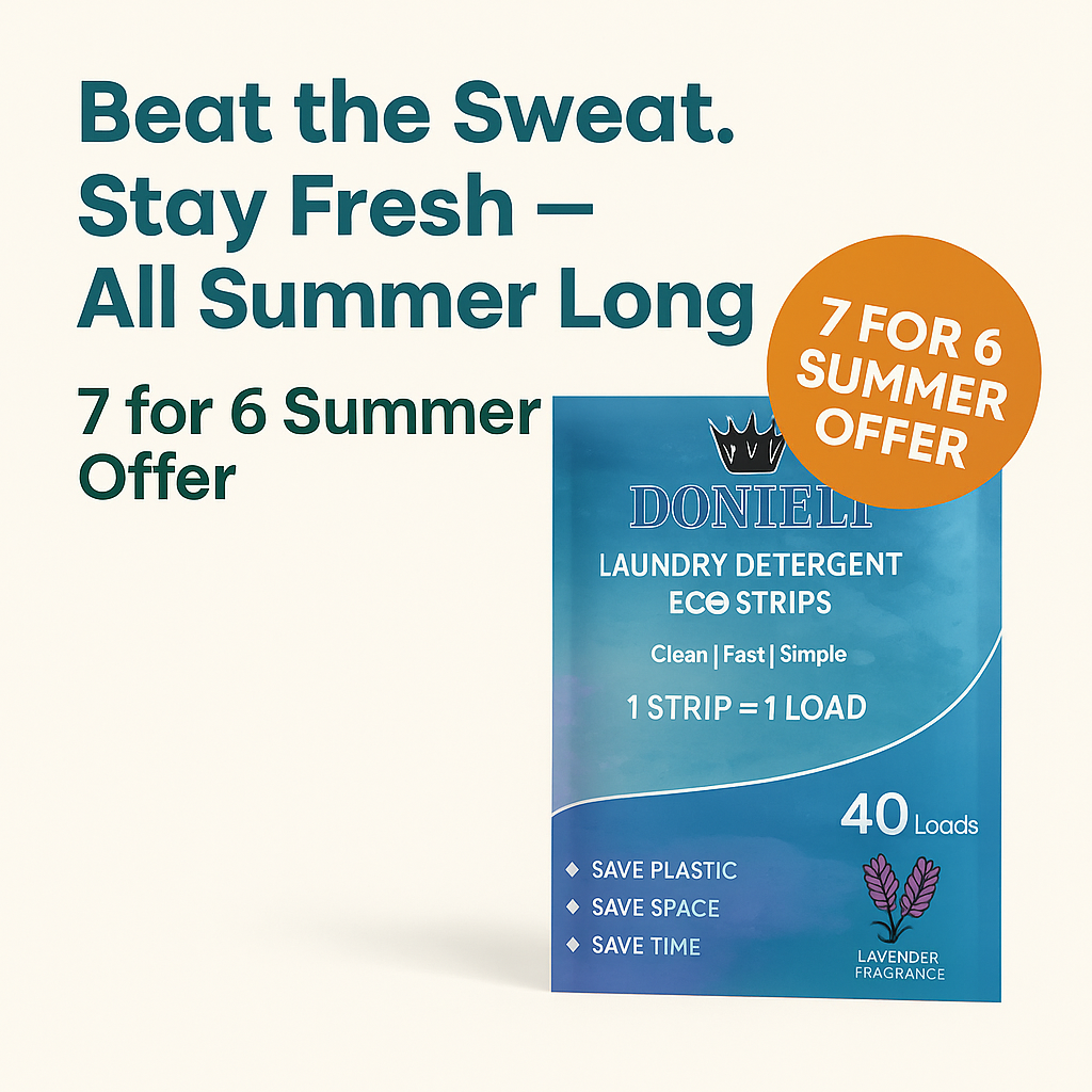 LAUNDRY DETERGENT ECO SHEETS 240 LOADS + 40 FREE LOADS