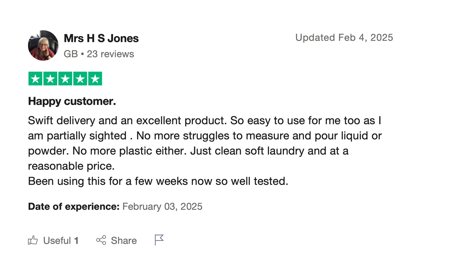 LAUNDRY DETERGENT ECO SHEETS 40 LOADS