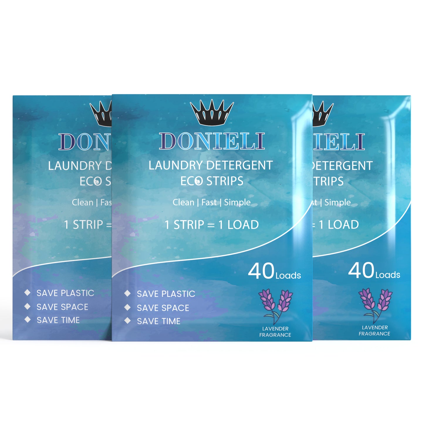 LAUNDRY DETERGENT ECO SHEETS 40 LOADS