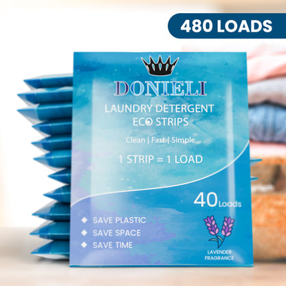 Developement-LAUNDRY DETERGENT ECO SHEETS 480 LOADS - (One Year Supply)